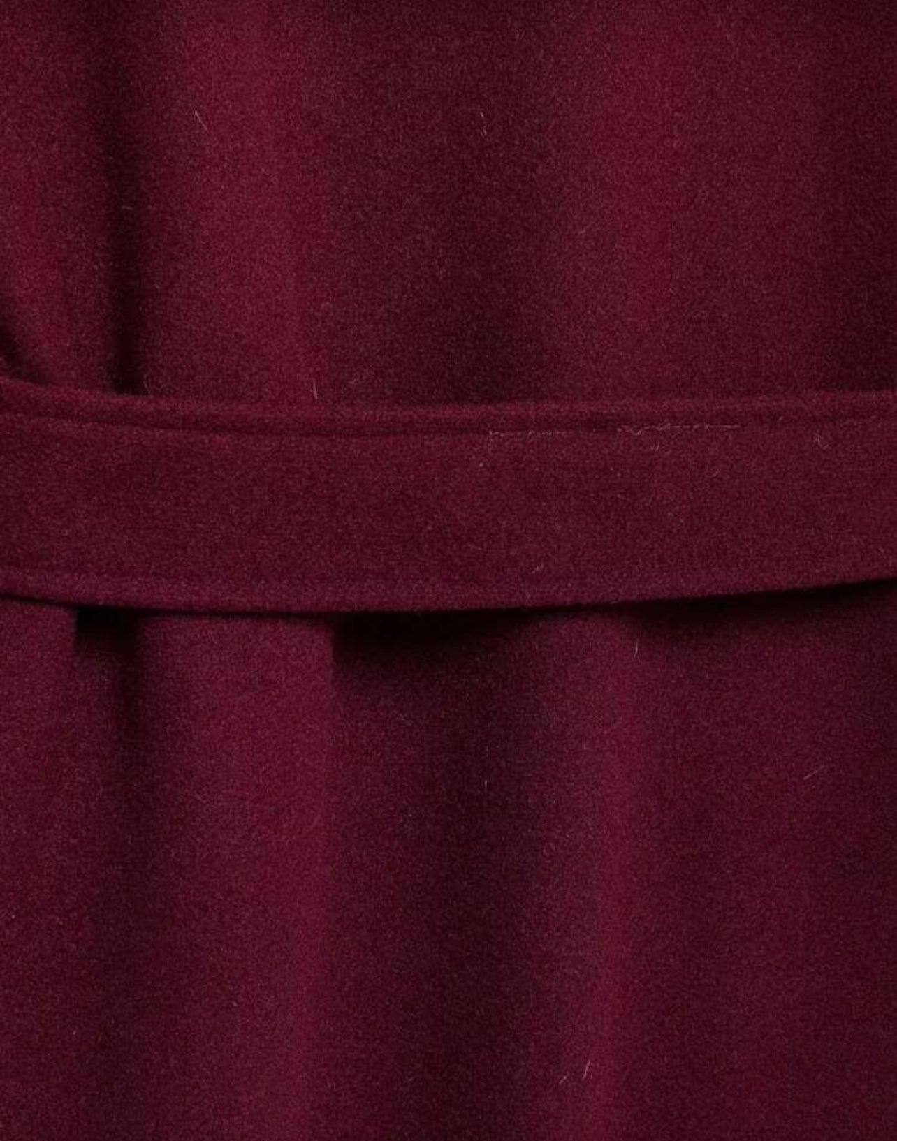 Burgundy Long Coat