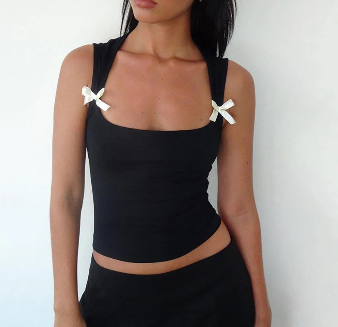 Bow knot Vest