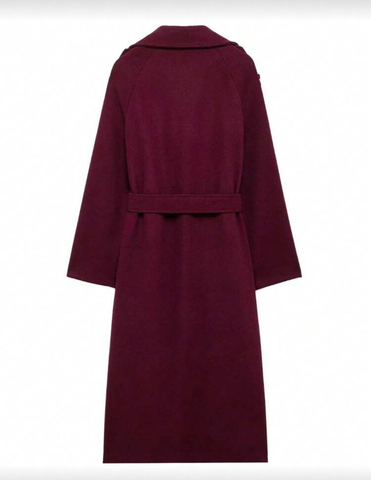 Burgundy Long Coat