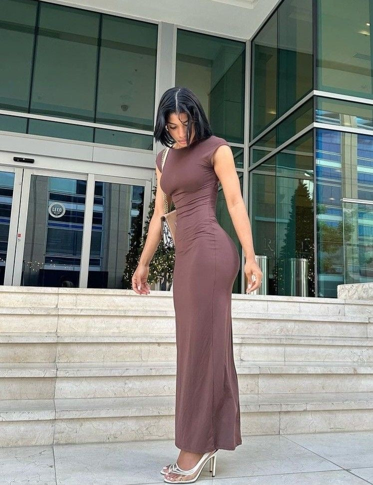 Francoise Backless Dress