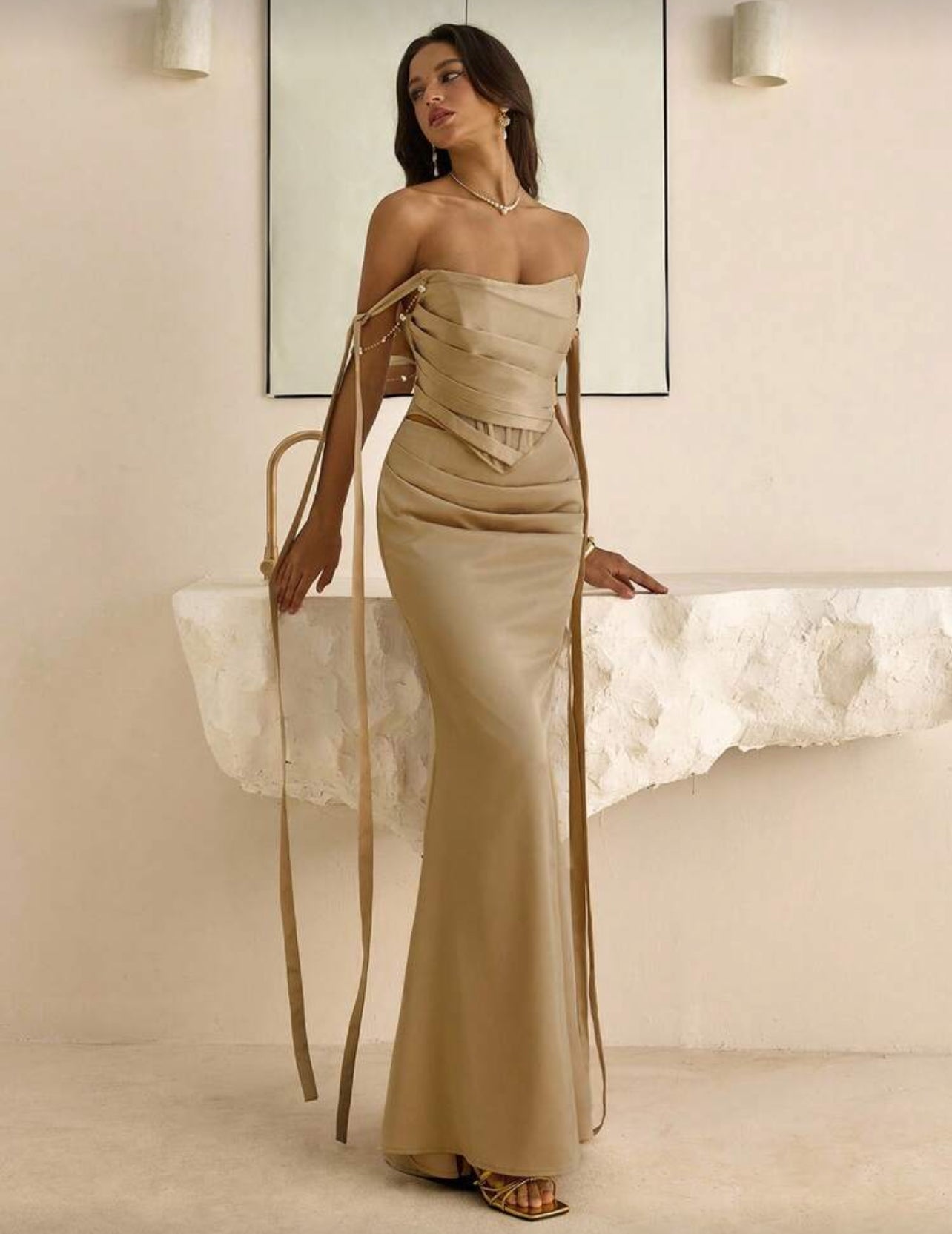 Vowa Vintage Birthday Dress