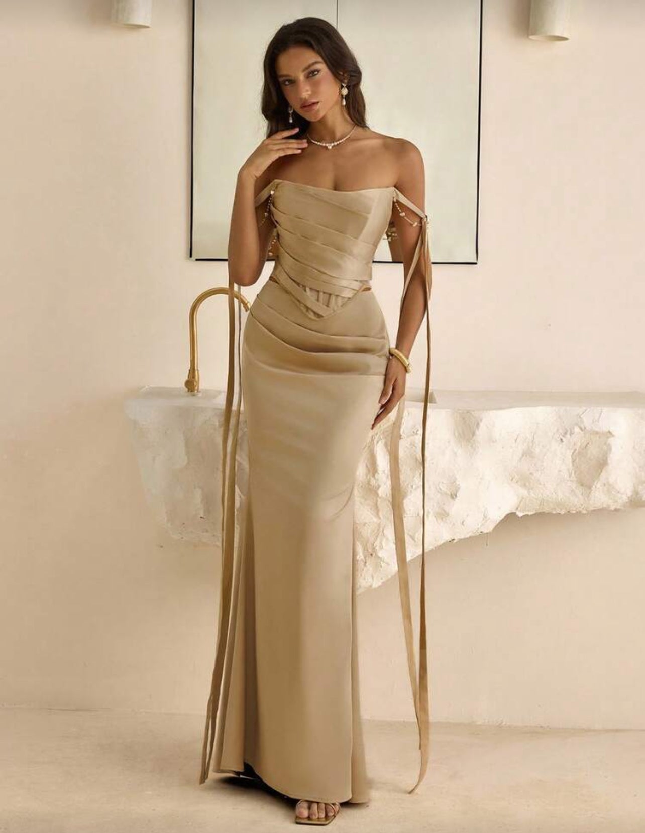 Vowa Vintage Birthday Dress