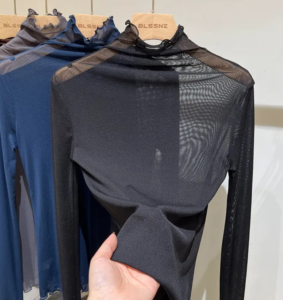 Mesh Blouse