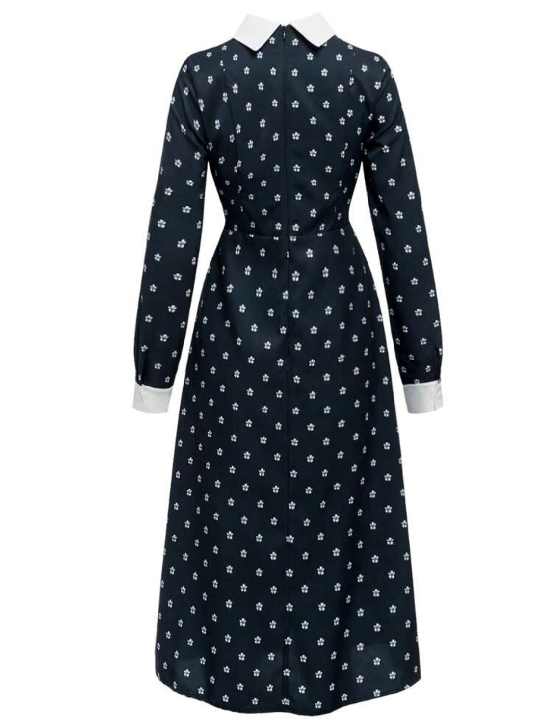 SHEIN Disty Floral Wednesday inspired Dress