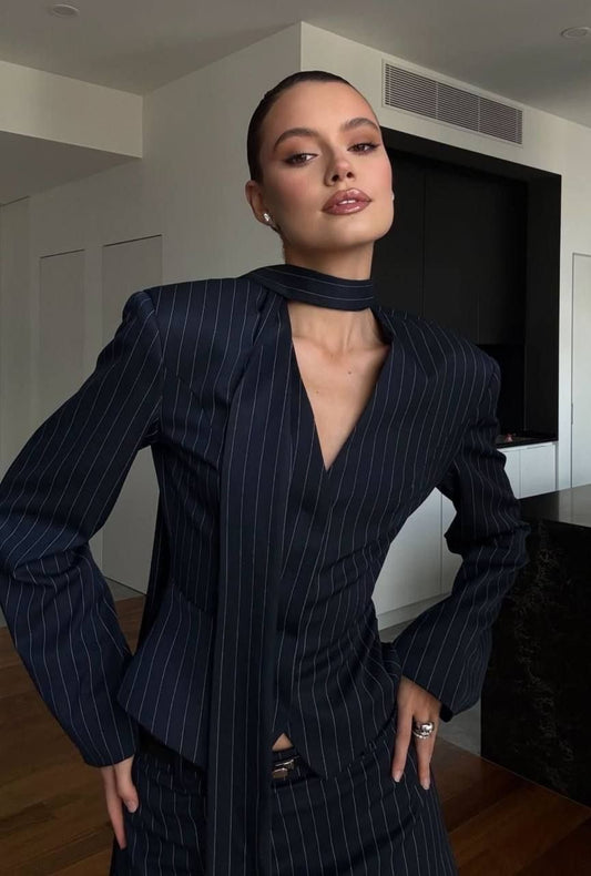 Stripped Blazer