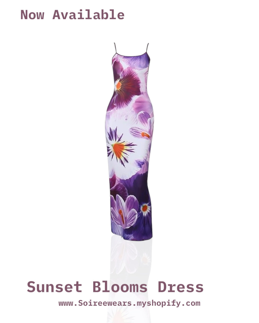 Sunset Bloom Dress