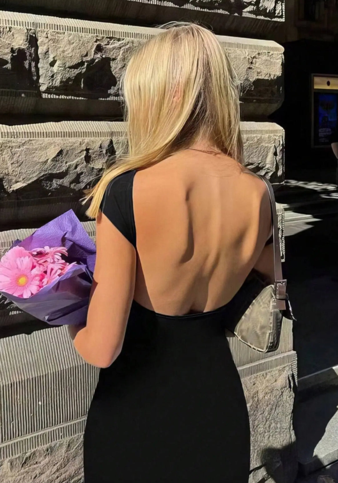 Francoise Backless Dress