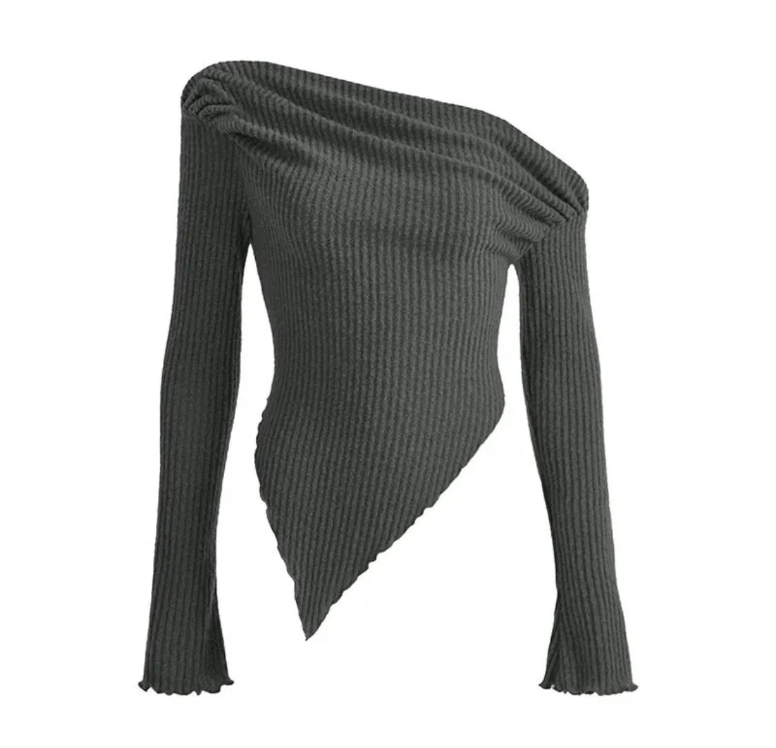 Asymmetrical Streetwear Top