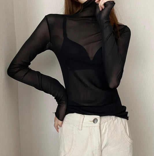 Mesh Blouse