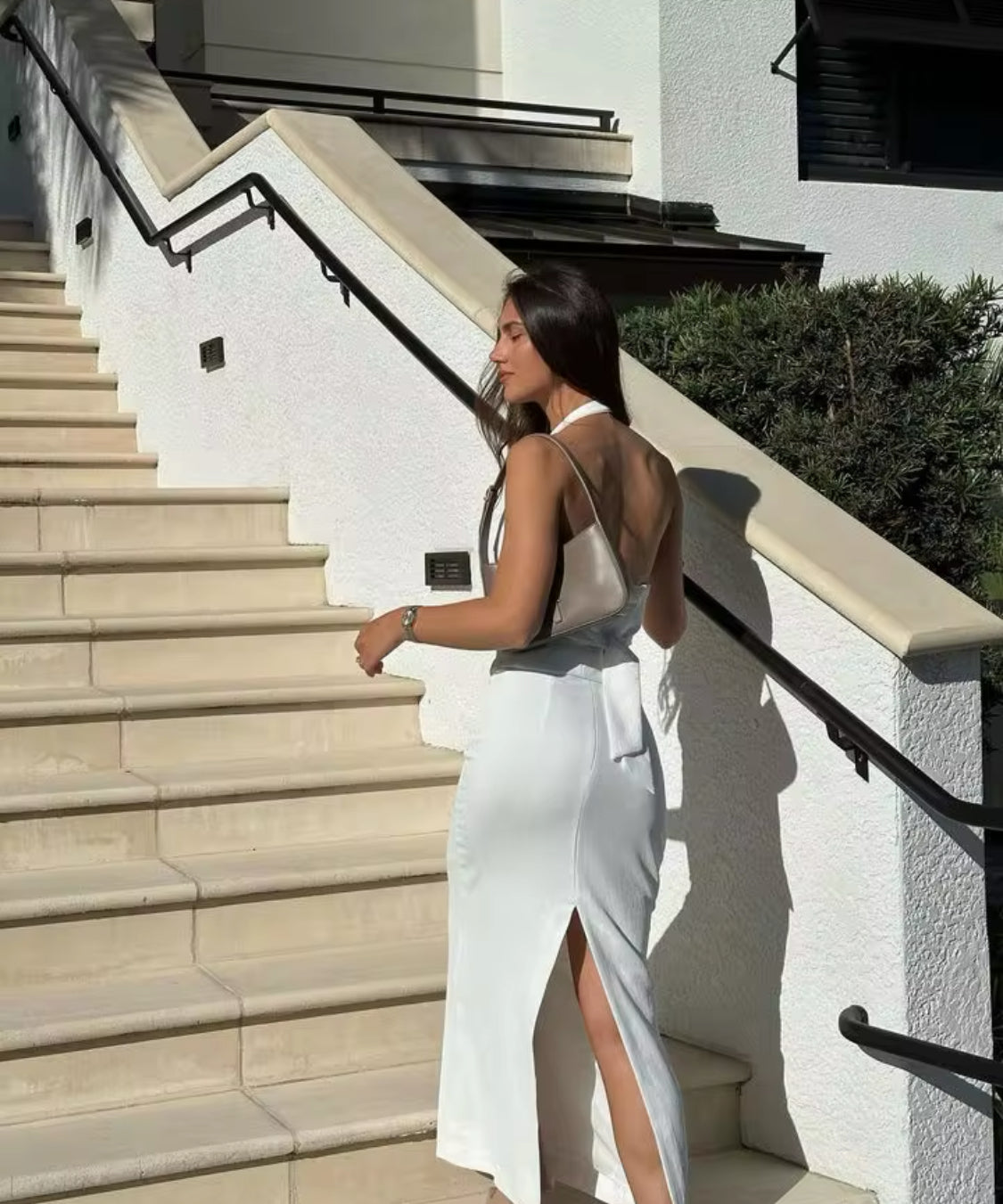 Snow Blossom Skirt Set