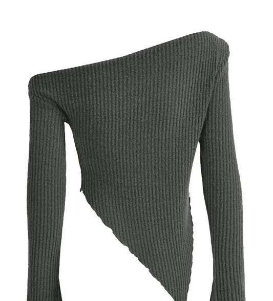 Asymmetrical Streetwear Top