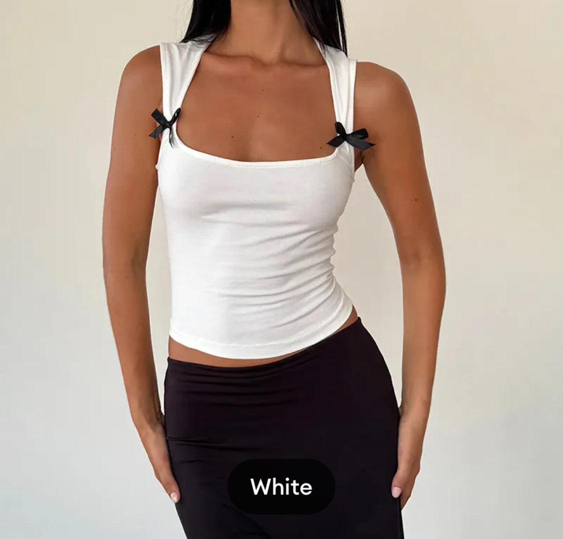Bow knot Vest