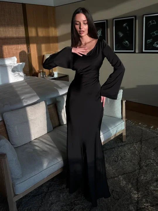 Siren Back Tie Dress