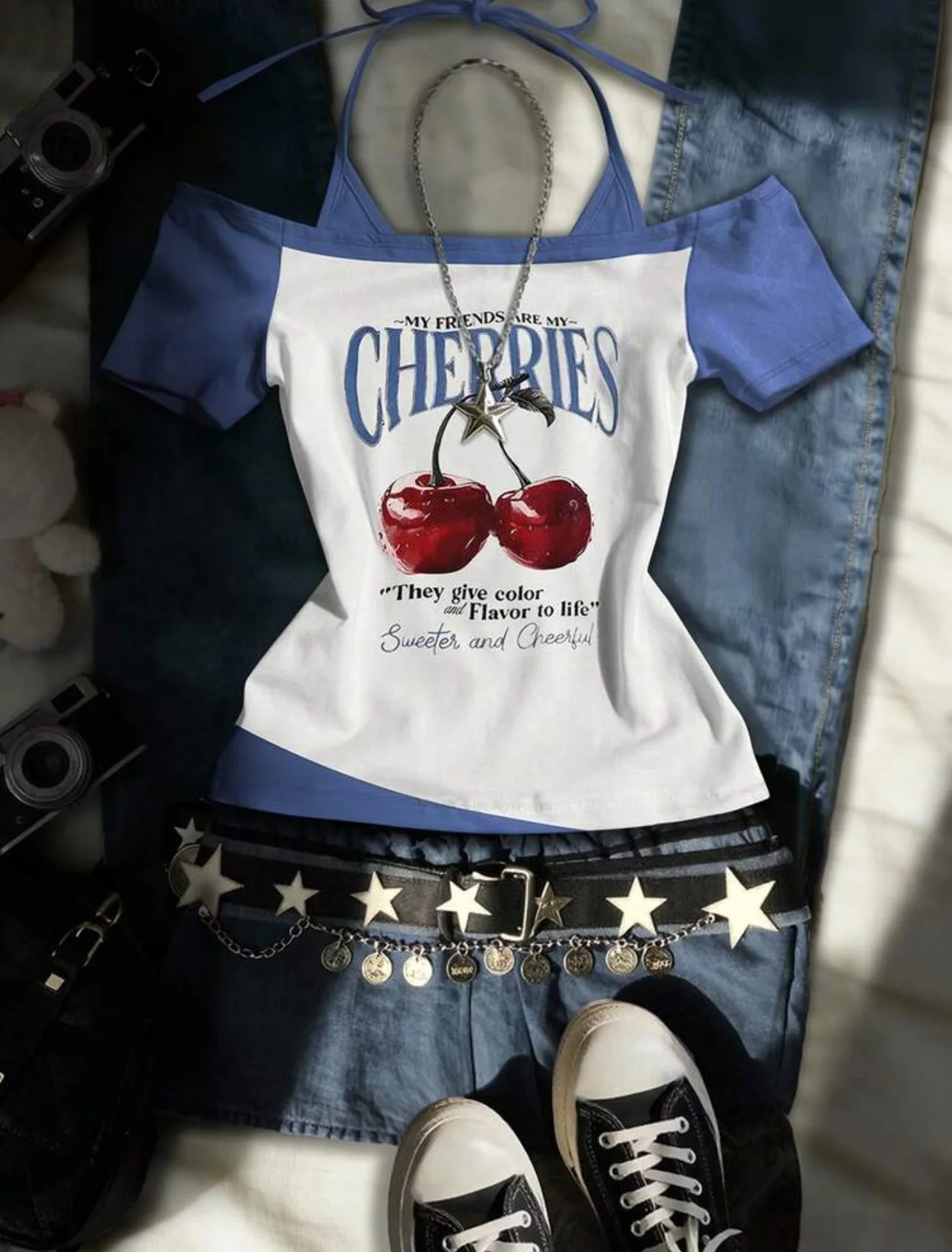 Y2k Cherry Shirt