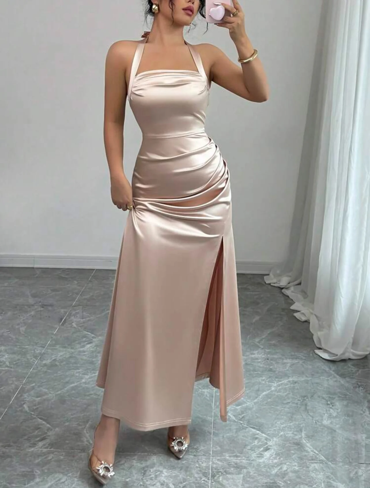 Champagne Dress photo 4