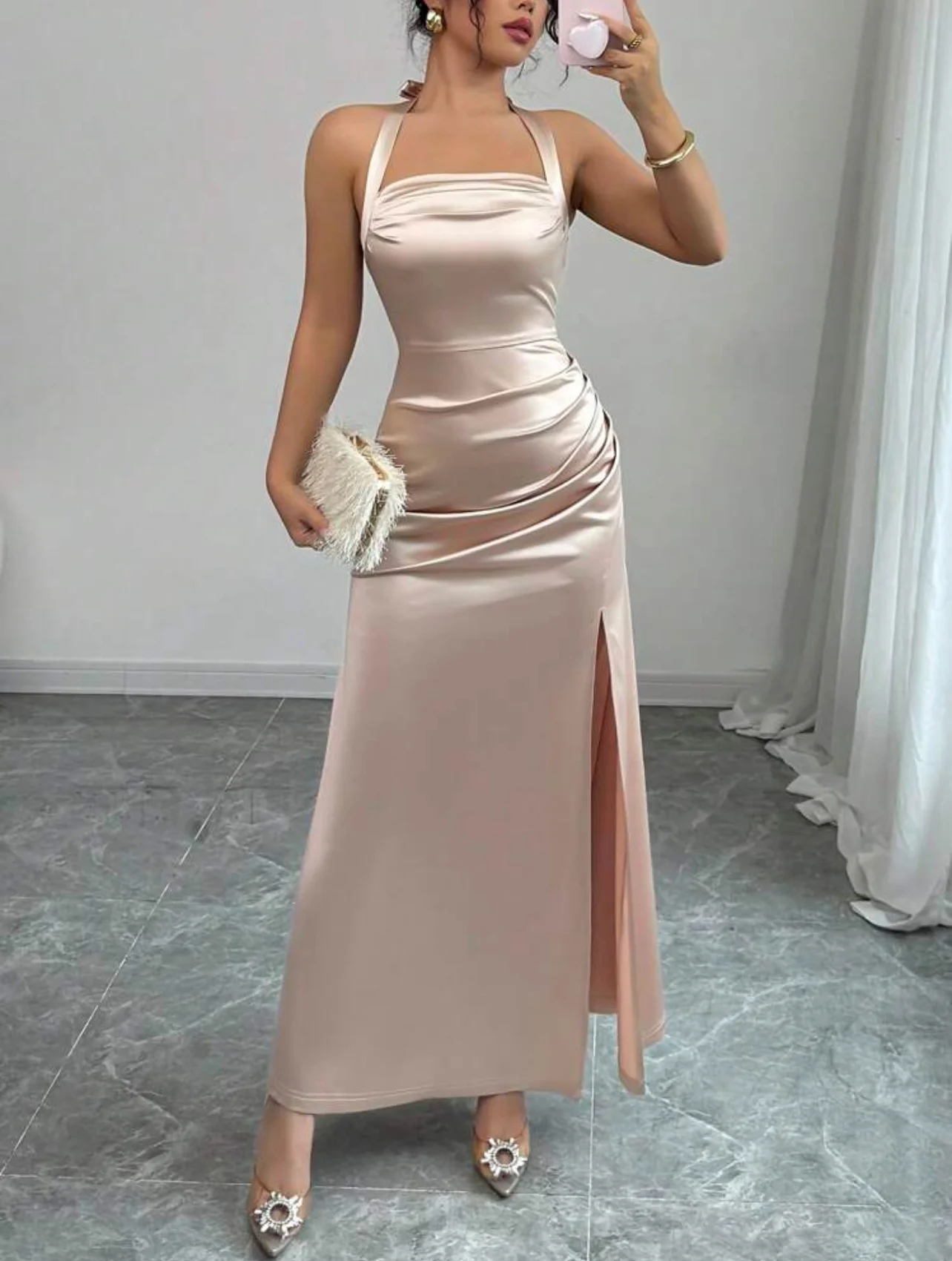 Champagne Dress photo 5