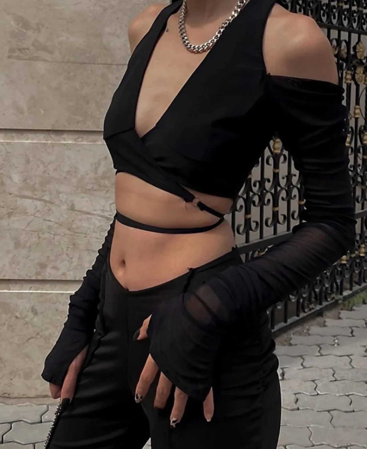 Bandage Cardigan
